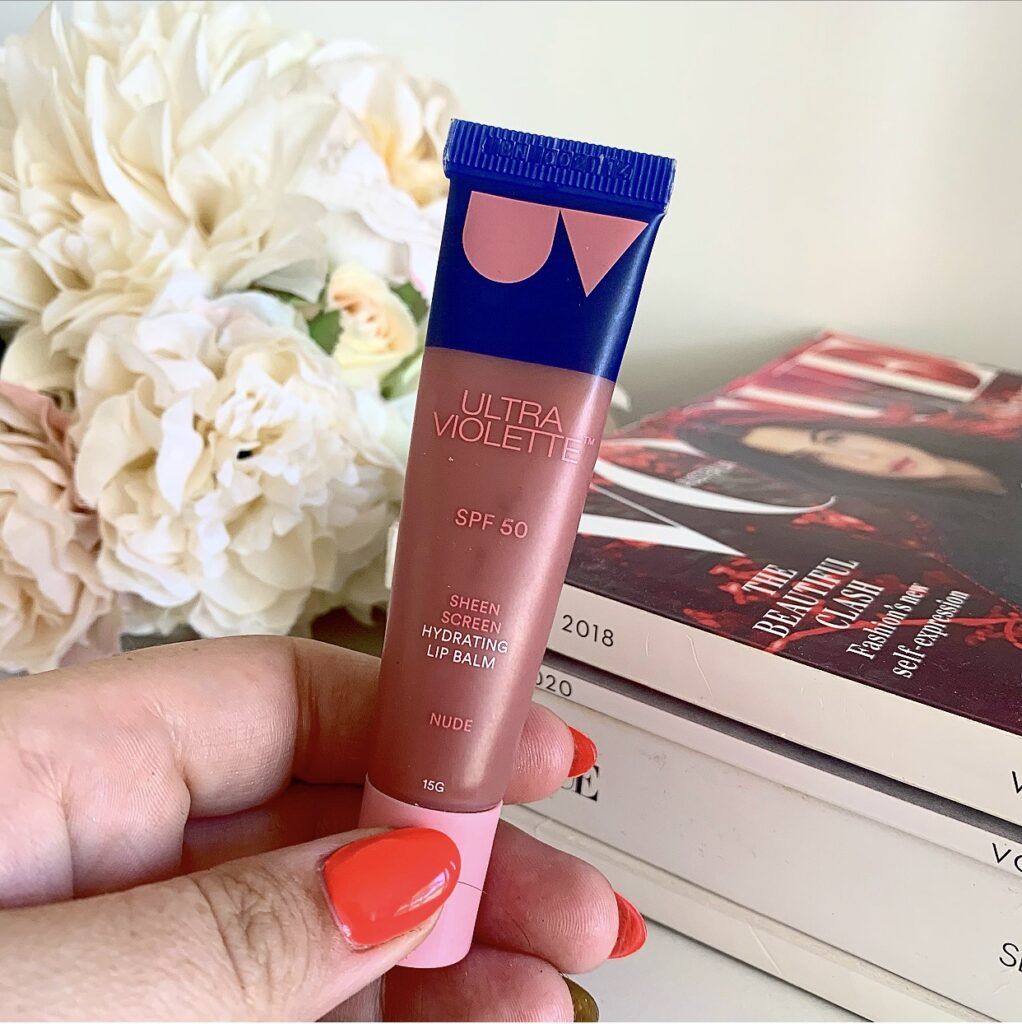 ultra violette sheen screen hydrating lip balm