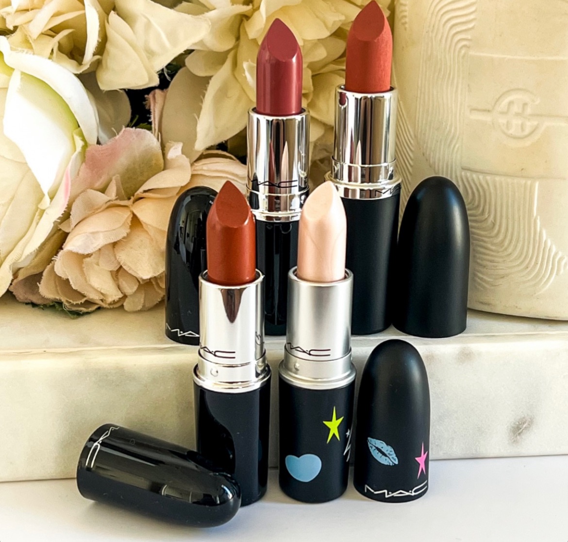 Mac New Lipsticks 6 hot Limited Edition And